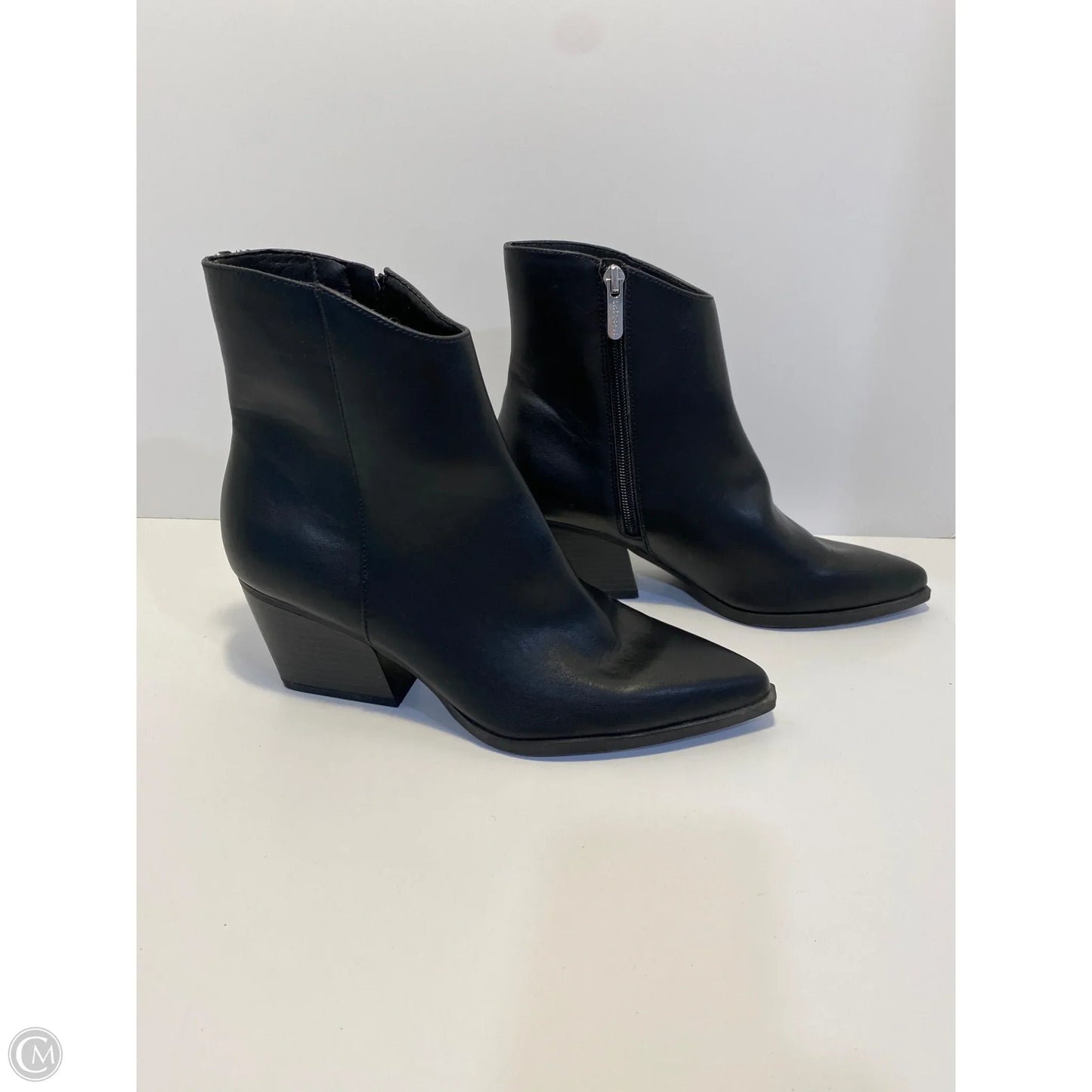 Boots Ankle Heels By Indigo Rd In Black, Size: 8