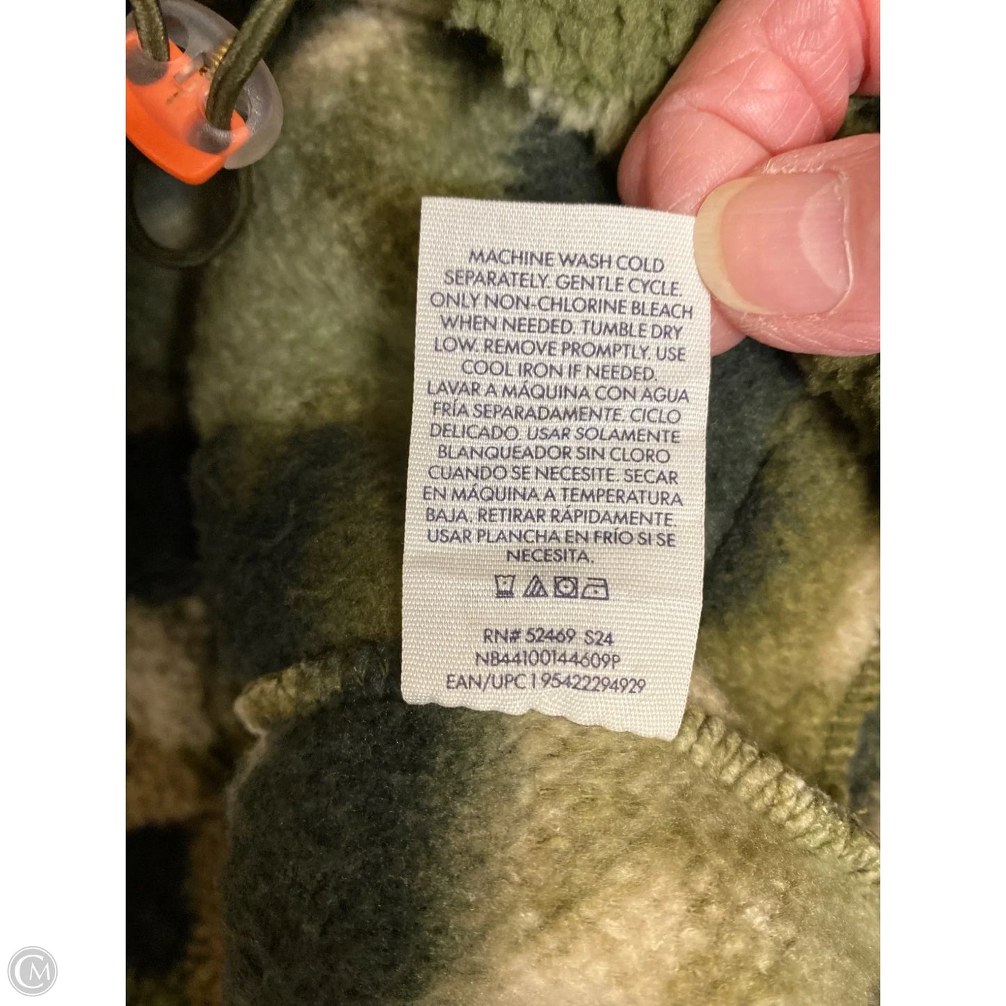 Coat Faux Fur & Sherpa By No Boundaries In Camouflage Print, Size: M