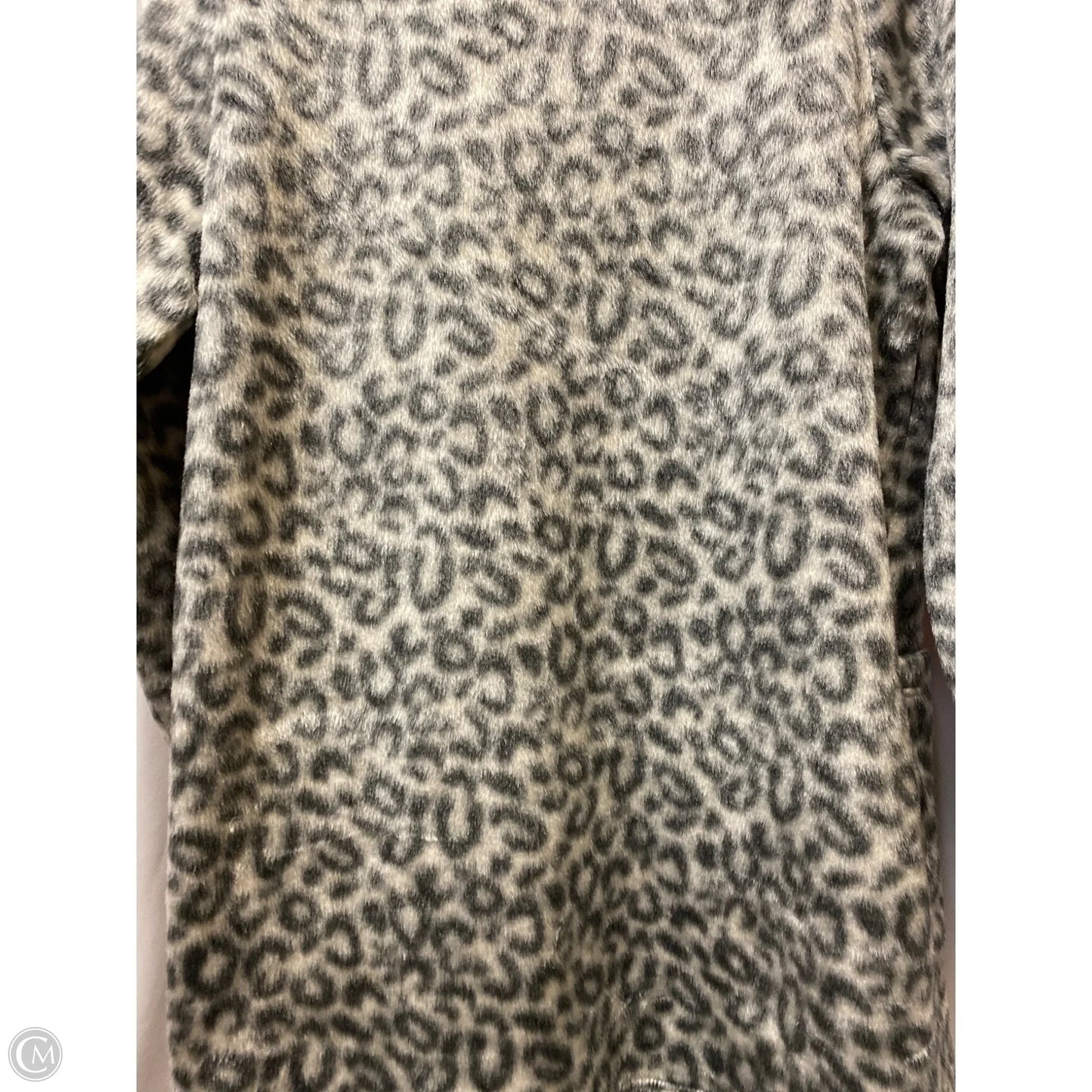 Coat Faux Fur & Sherpa By A New Day In Grey, Size: Xl