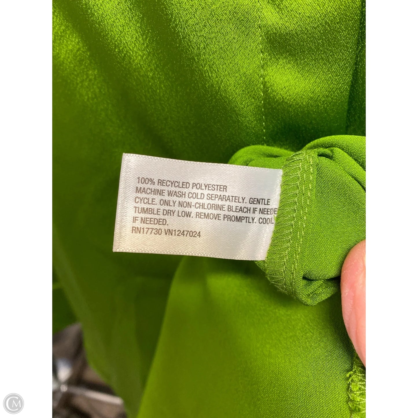 Top Long Sleeve By A New Day In Green, Size: L