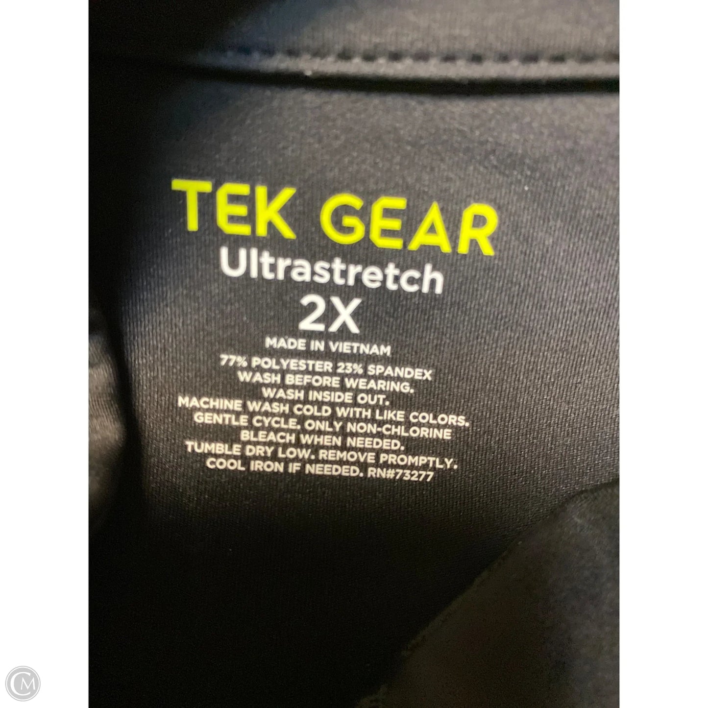 Athletic Jacket By Tek Gear In Black, Size: 2x