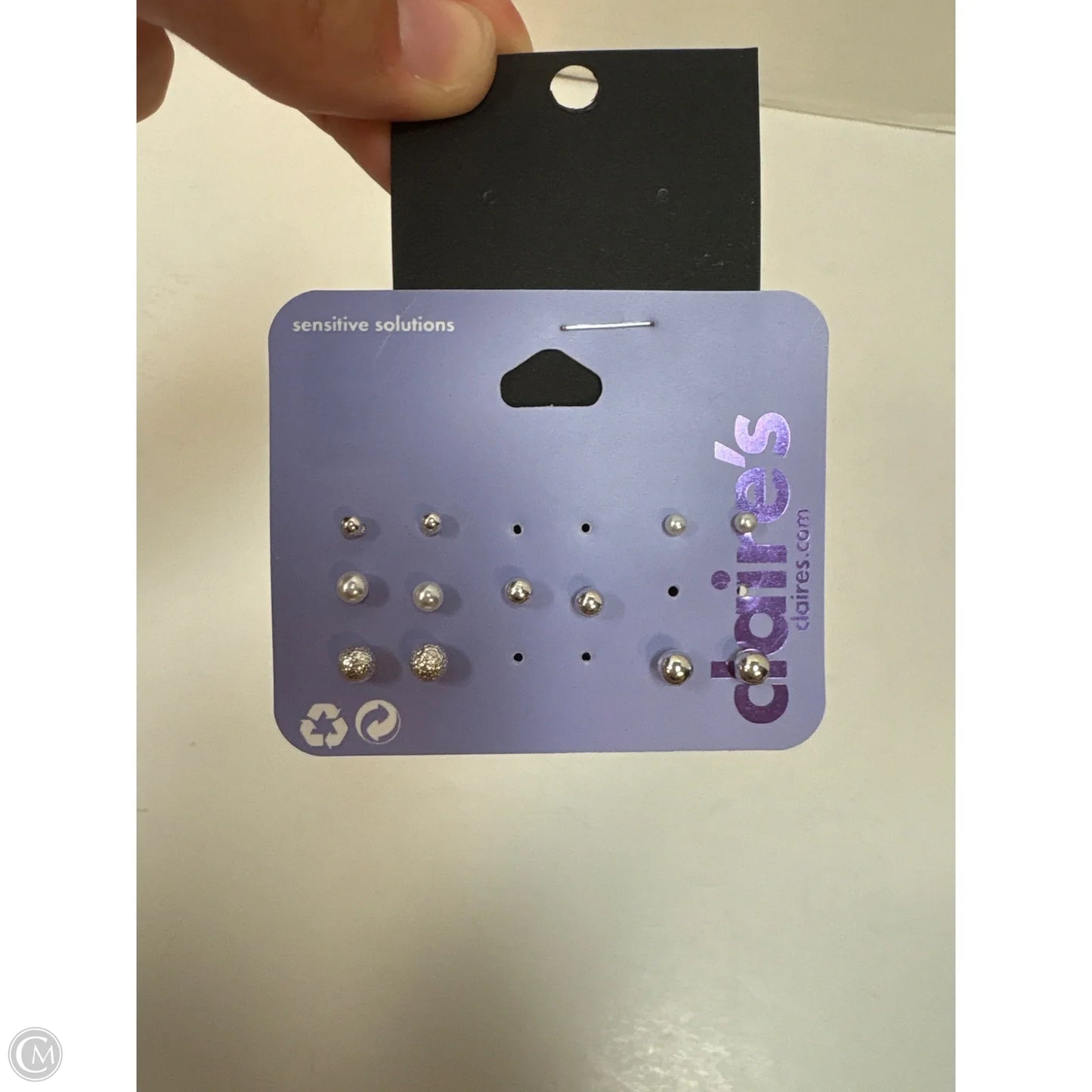 Earrings Stud By Claires, Size: 06 Piece Set