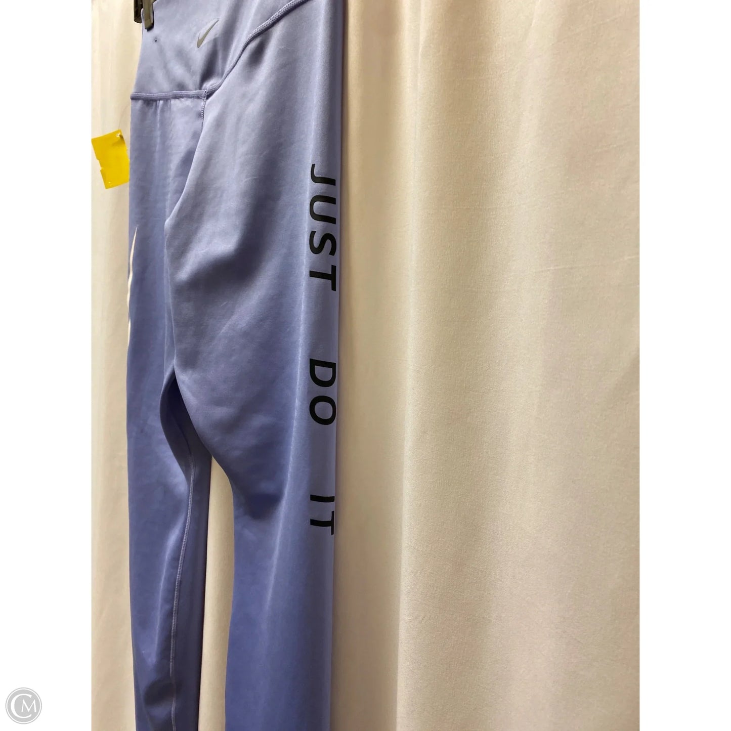 Athletic Leggings By Nike In Purple, Size: M