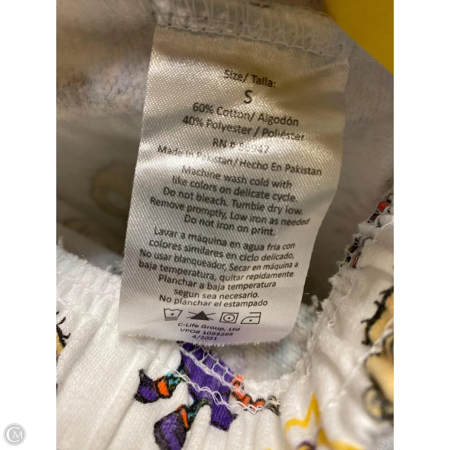 Pajama Pants By Nickels Shoes In White, Size: S