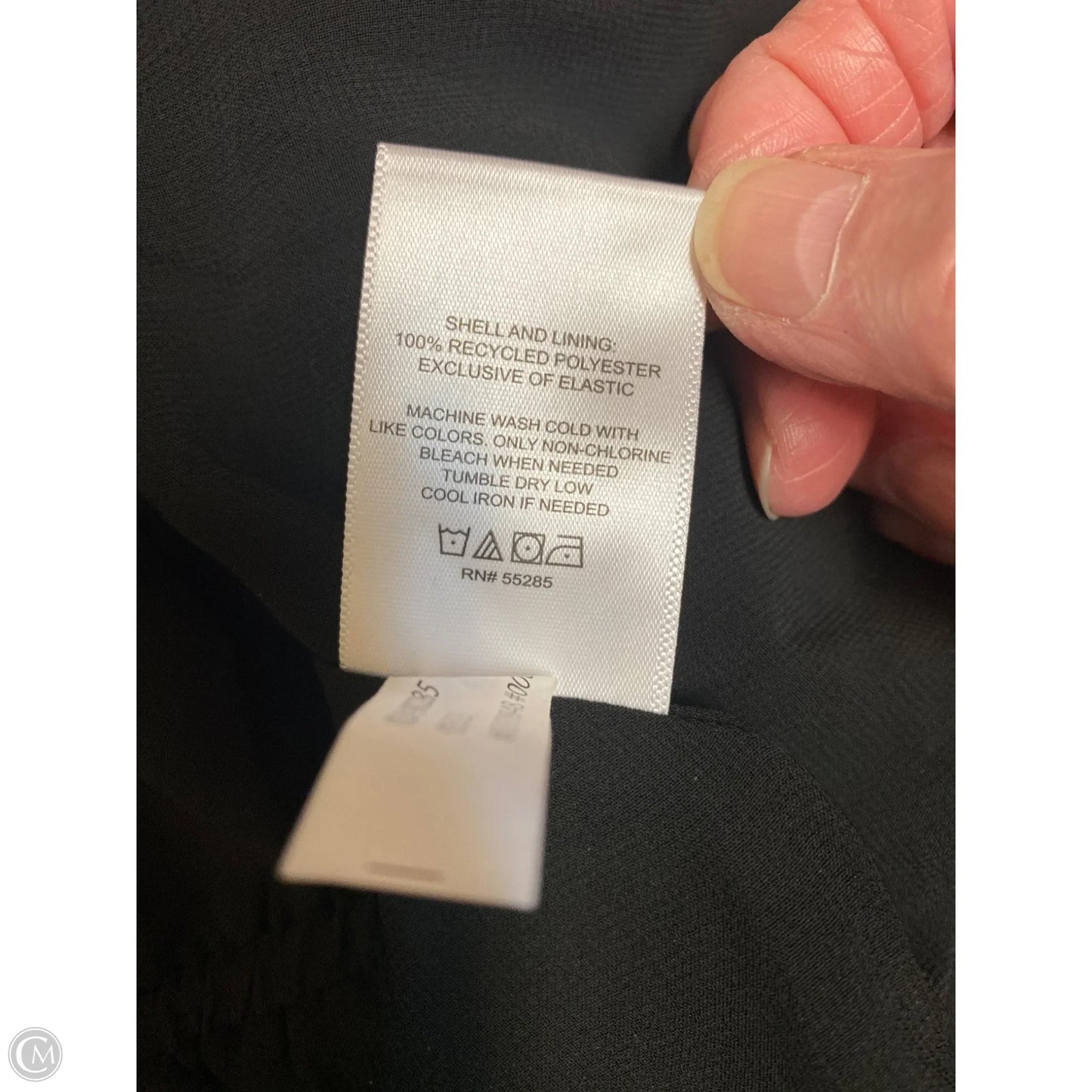 Top Long Sleeve By Express In Black, Size: L