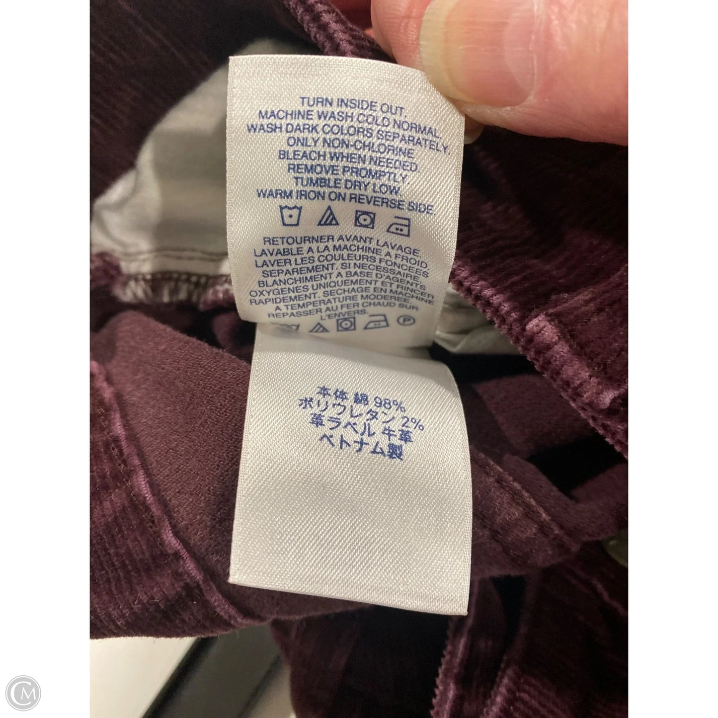 Pants Other By Lands End In Purple, Size: 20