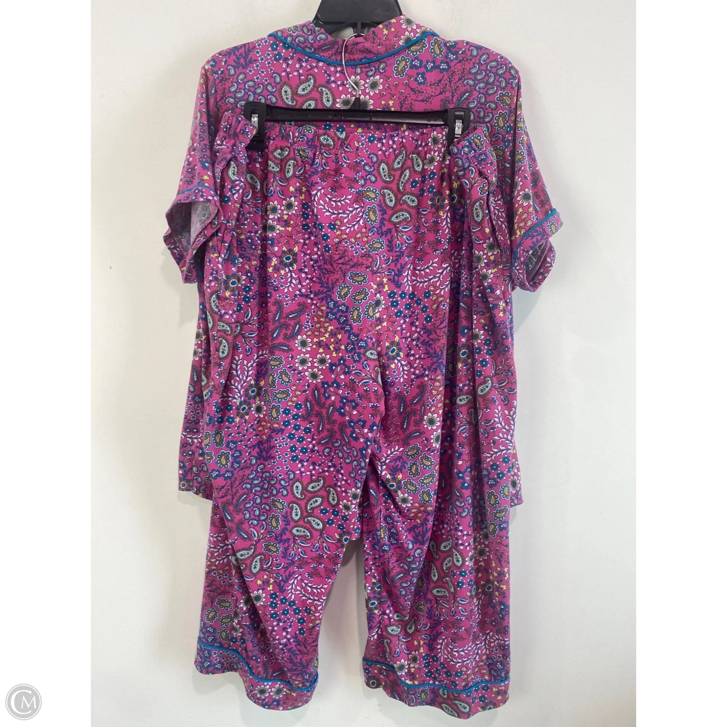 Pajamas 2pc By Joyspun In Purple, Size: 2x
