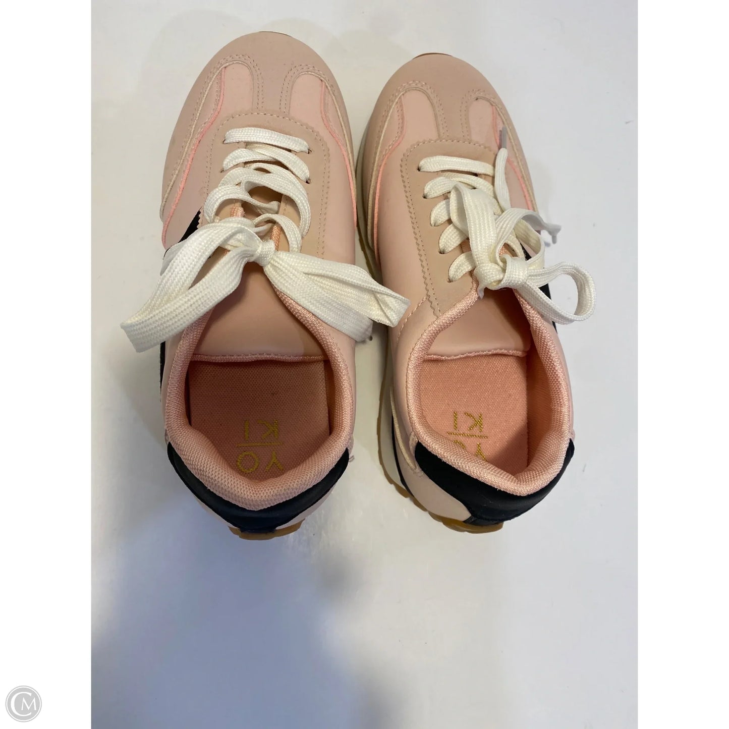 Shoes Athletic By Yoki In Pink, Size: 8