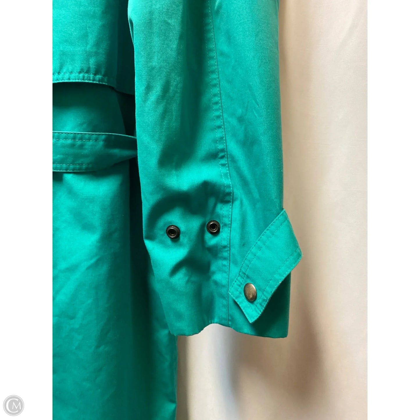 Coat Parka By Paris Sport Club In Green, Size: L