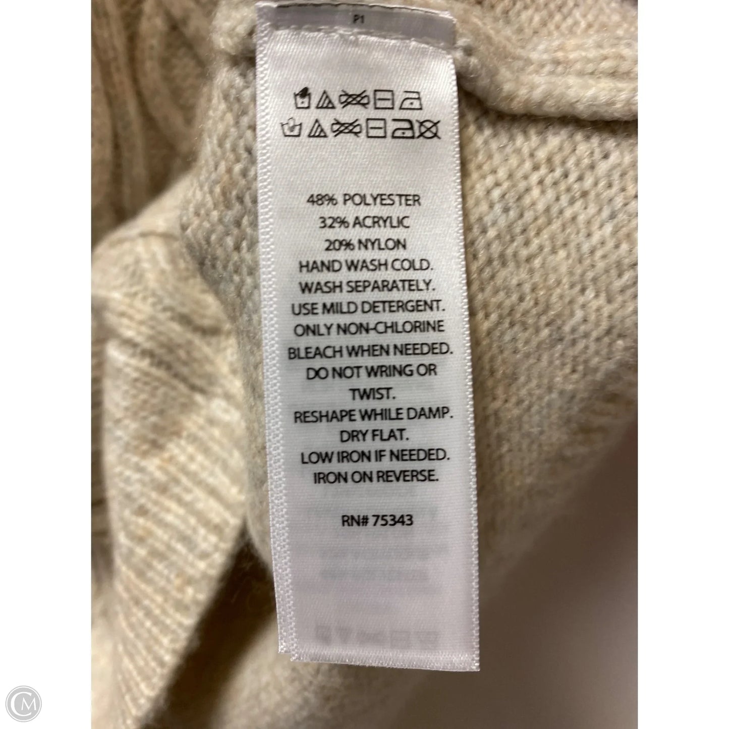 Sweater By Sincerely Jules In Tan, Size: M