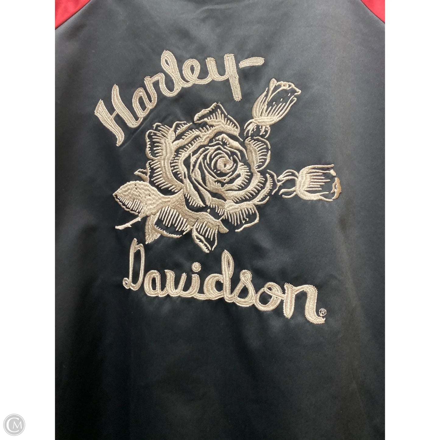 Jacket Moto By Harley Davidson In Maroon, Size: 3x