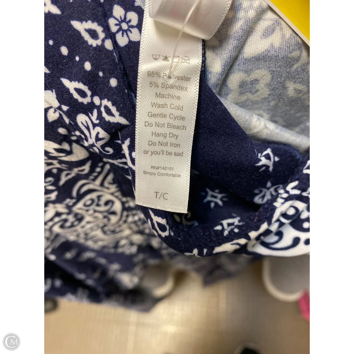 Pants Leggings By Lularoe In Blue, Size: Osfm