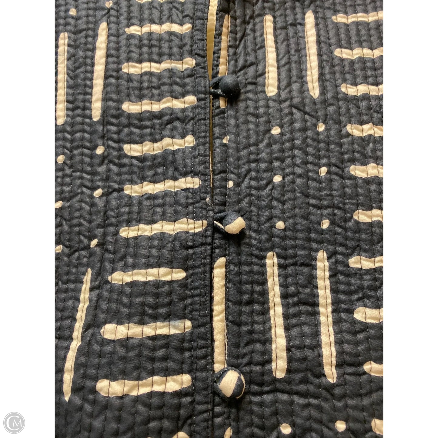 Blazer By Clothes Mentor In Navy, Size: M