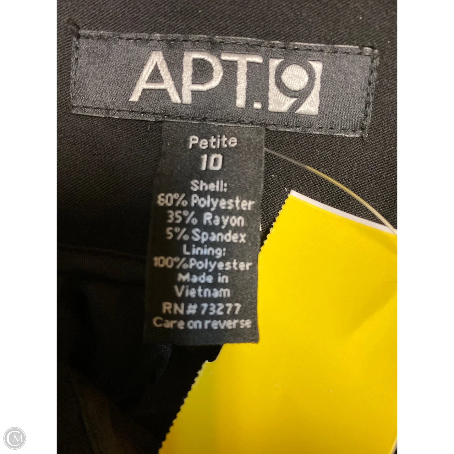 Skirt Mini & Short By Apt 9 In Black, Size: 10p