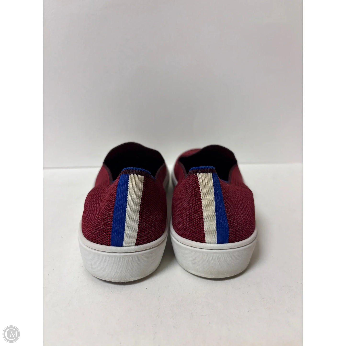 Shoes Sneakers By Rothys In Maroon, Size: 9