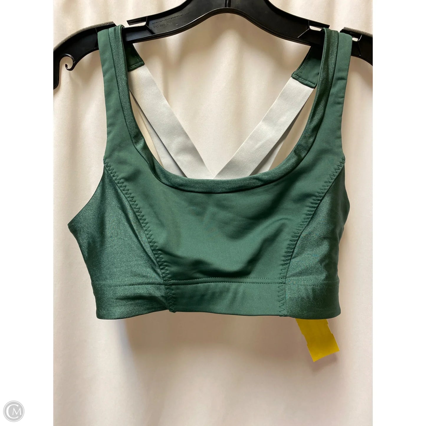 Athletic Bra By Fabletics In Green, Size: M