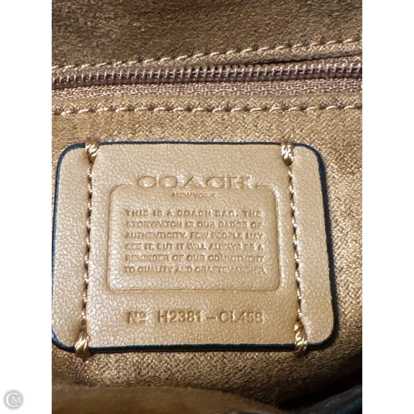 Backpack Designer By Coach, Size: Medium