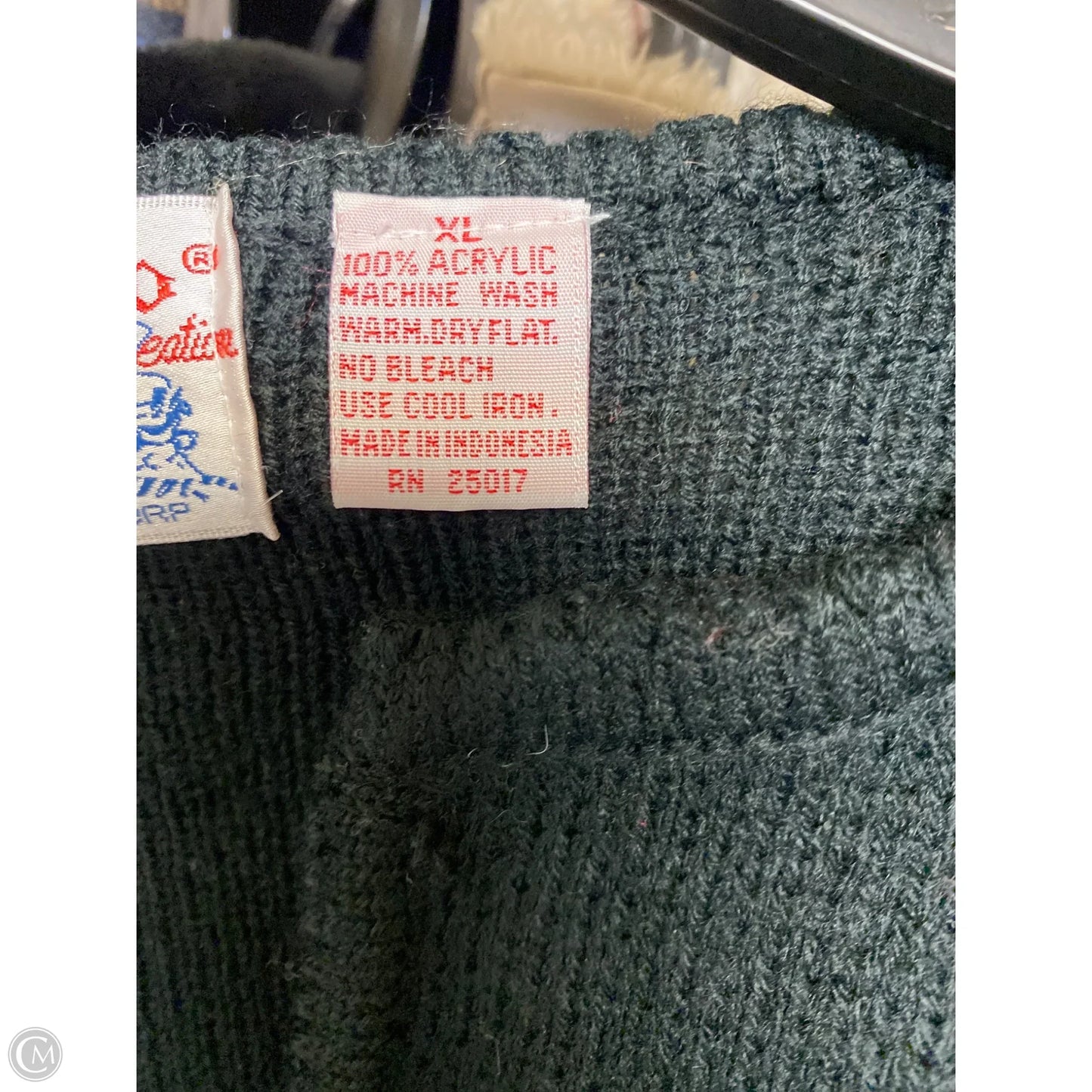 Sweater By Clothes Mentor In Black, Size: Xl