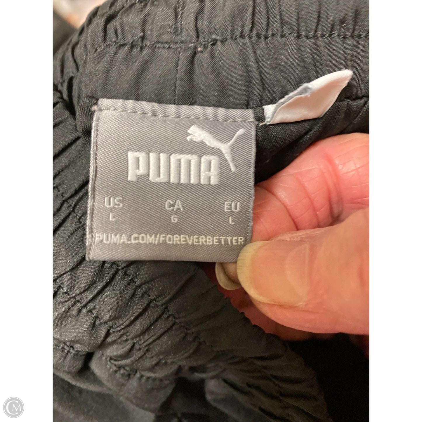 Athletic Shorts By Puma In Black, Size: L