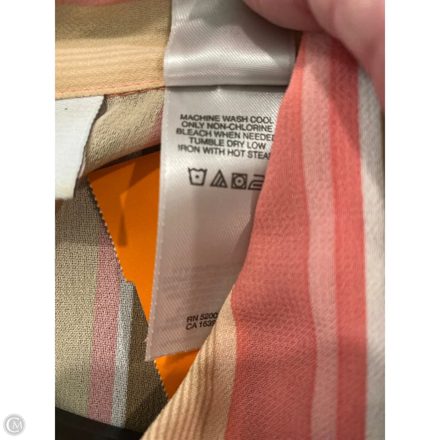 Top Long Sleeve By Villager By Liz Claiborne In Pink, Size: M
