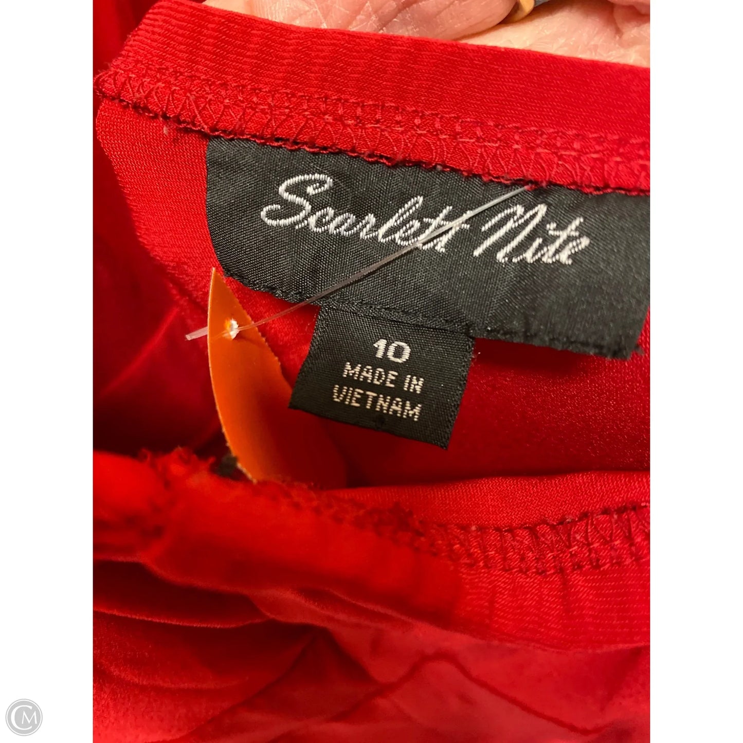 Dress Casual Maxi By Clothes Mentor In Red, Size: M