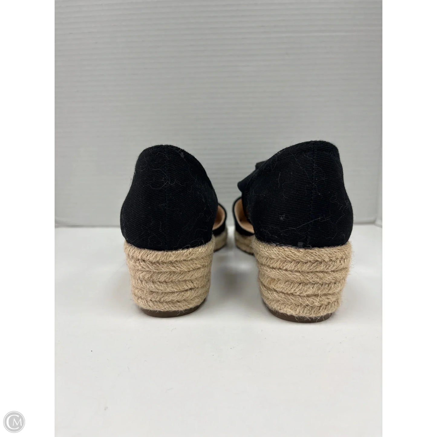Shoes Heels Wedge By Life Stride In Black, Size: 9.5