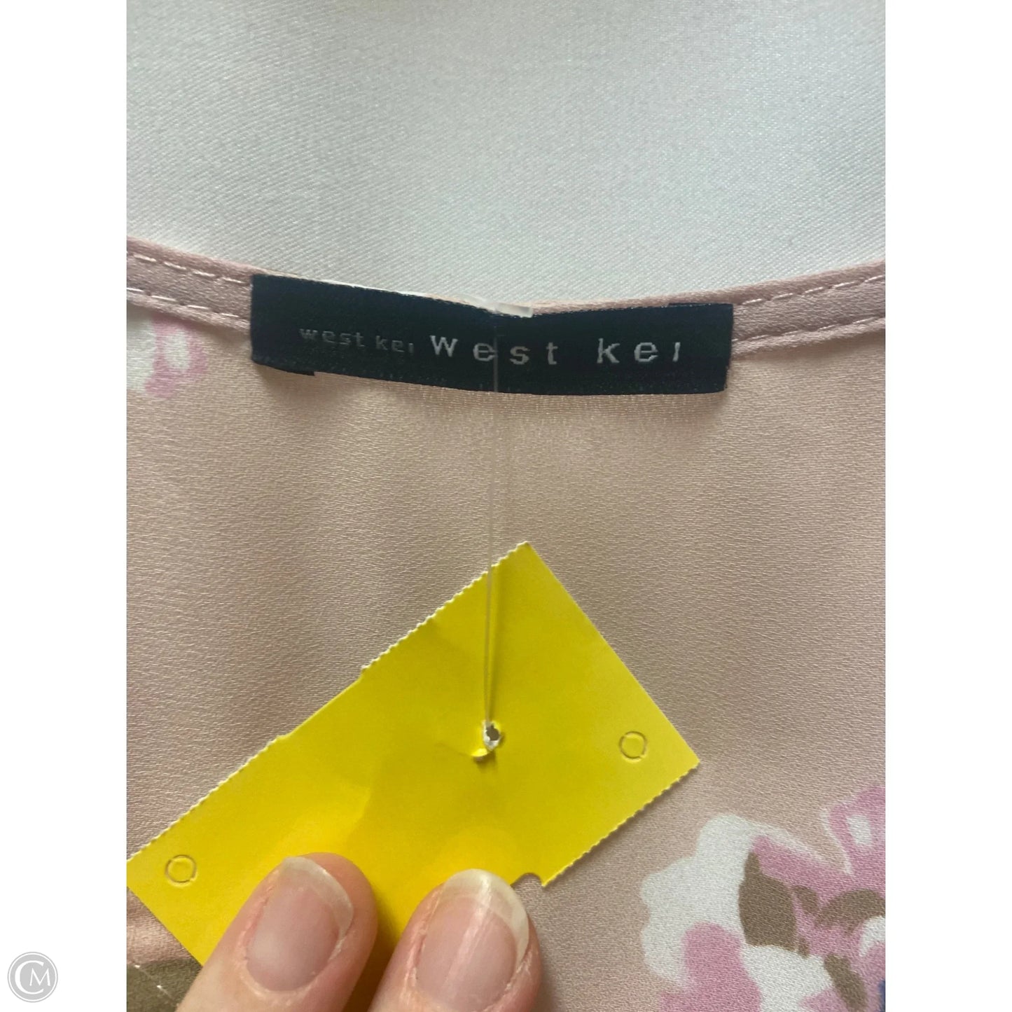 Top Long Sleeve By West Kei In Pink, Size: Xxl