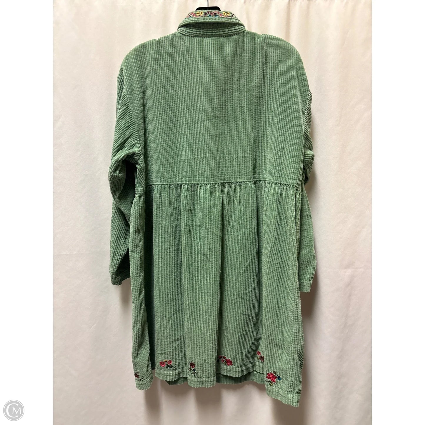 Dress Casual Midi By Disney Store In Green, Size: L