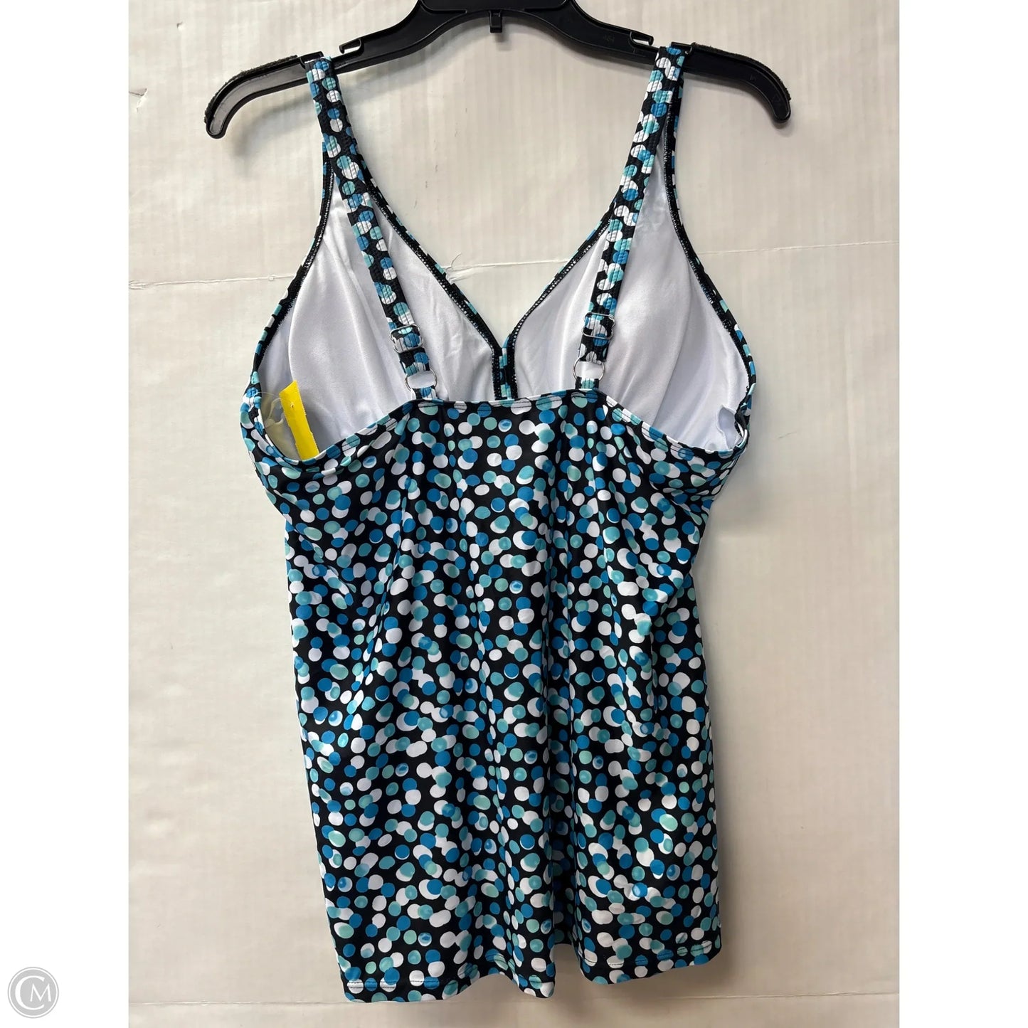 Swimsuit Top By Clothes Mentor In Blue, Size: Xl