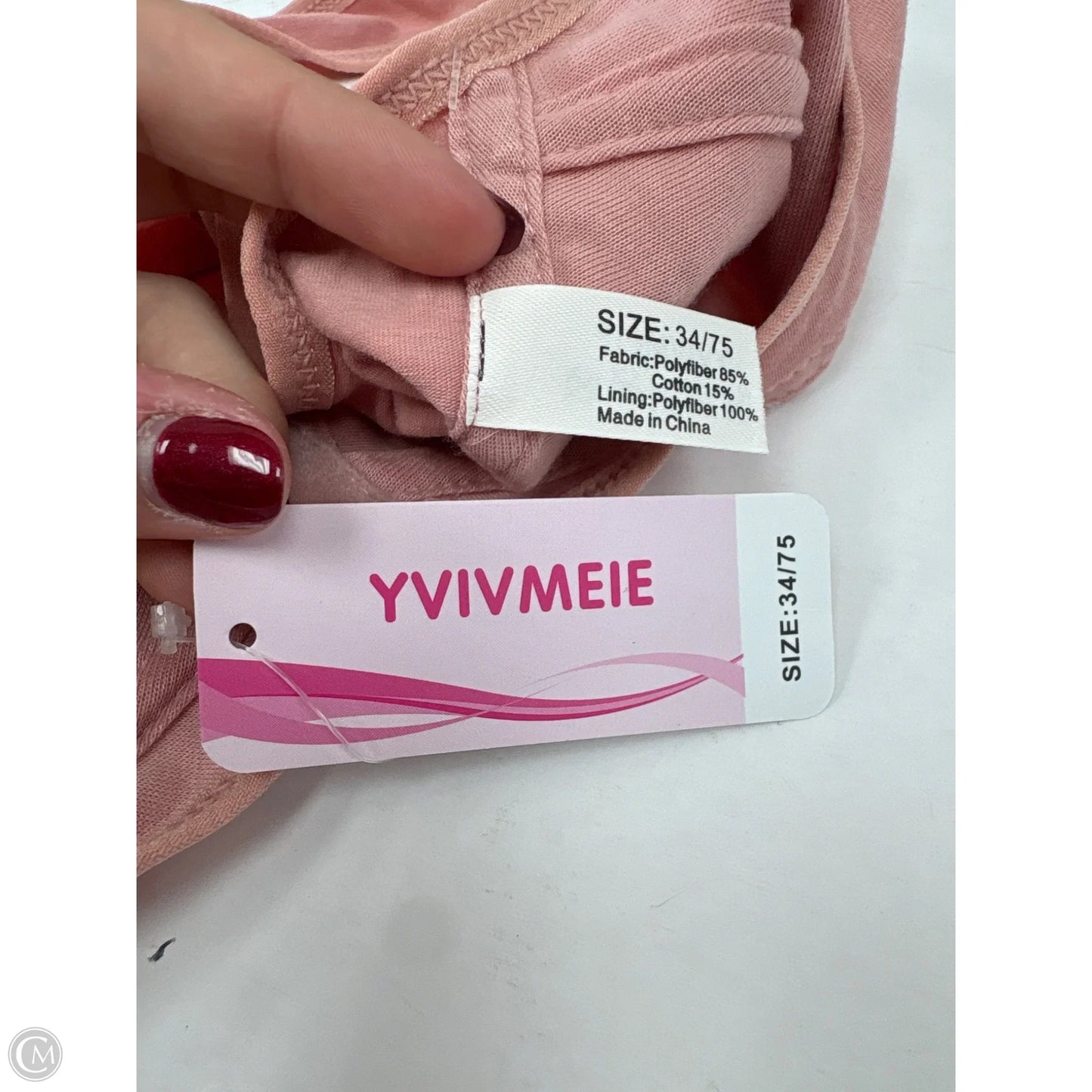 Bra By Clothes Mentor In Pink, Size: S