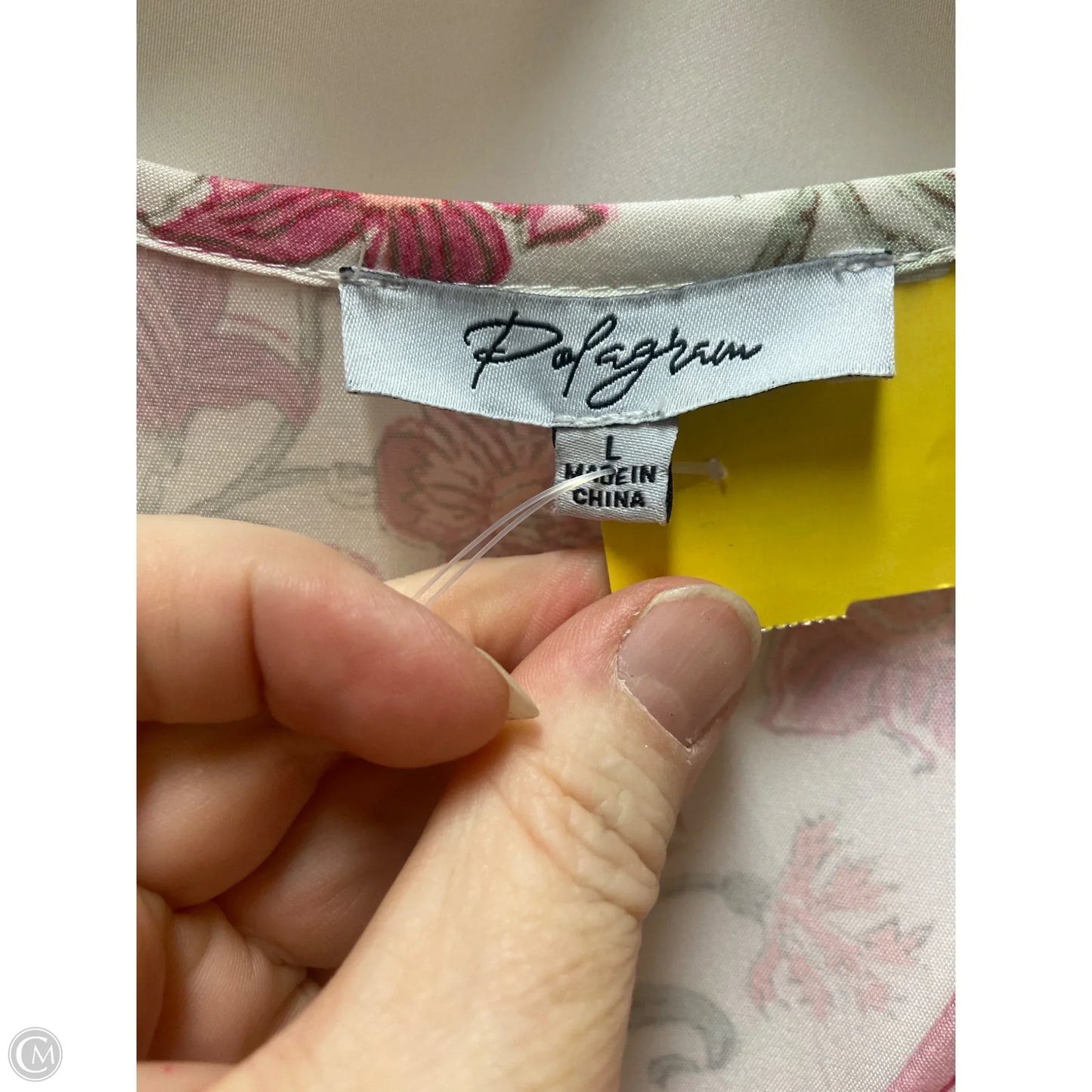Dress Casual Maxi By Polagram In Pink, Size: L