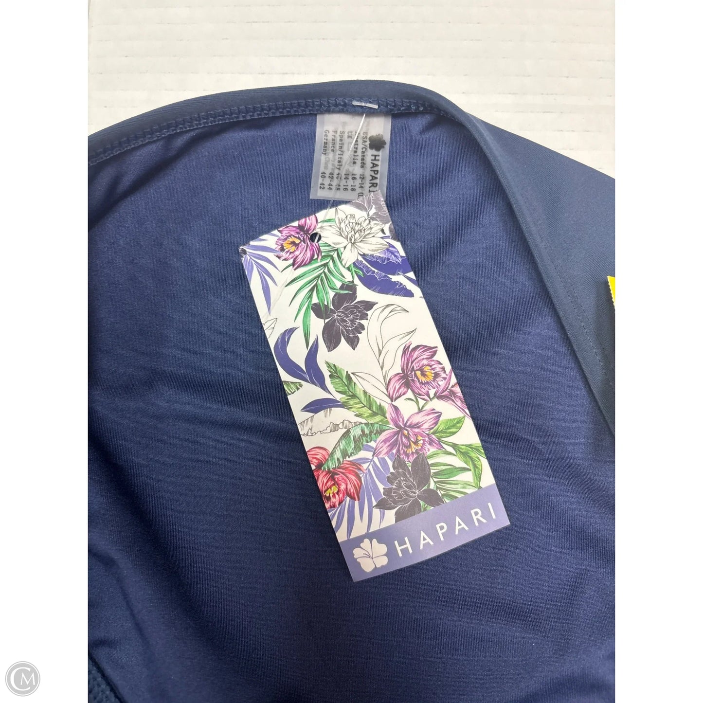 Swimsuit Bottom By Clothes Mentor In Navy, Size: L