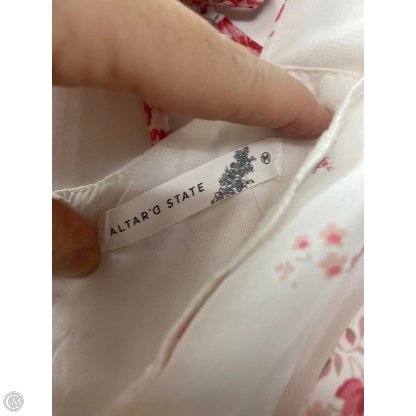 Top Short Sleeve By Altard State In White, Size: M