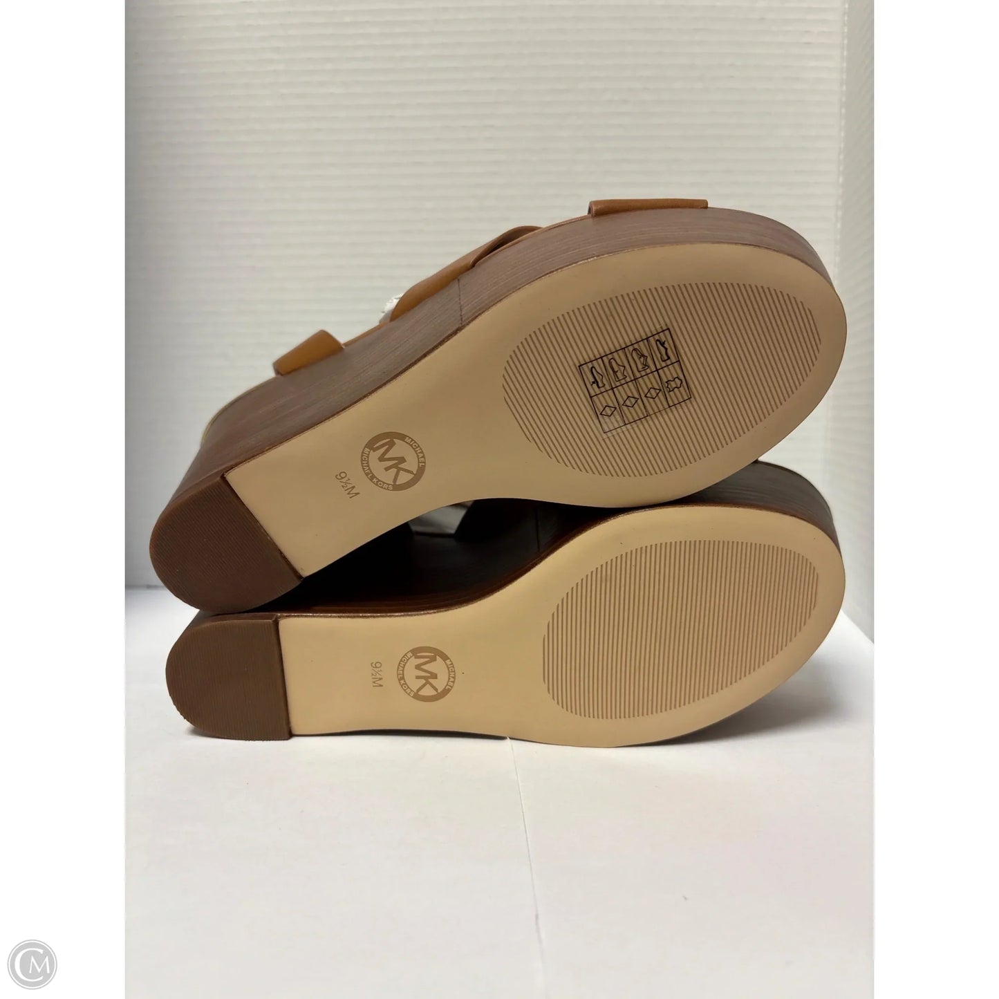 Sandals Designer By Michael Kors In Brown, Size: 9.5