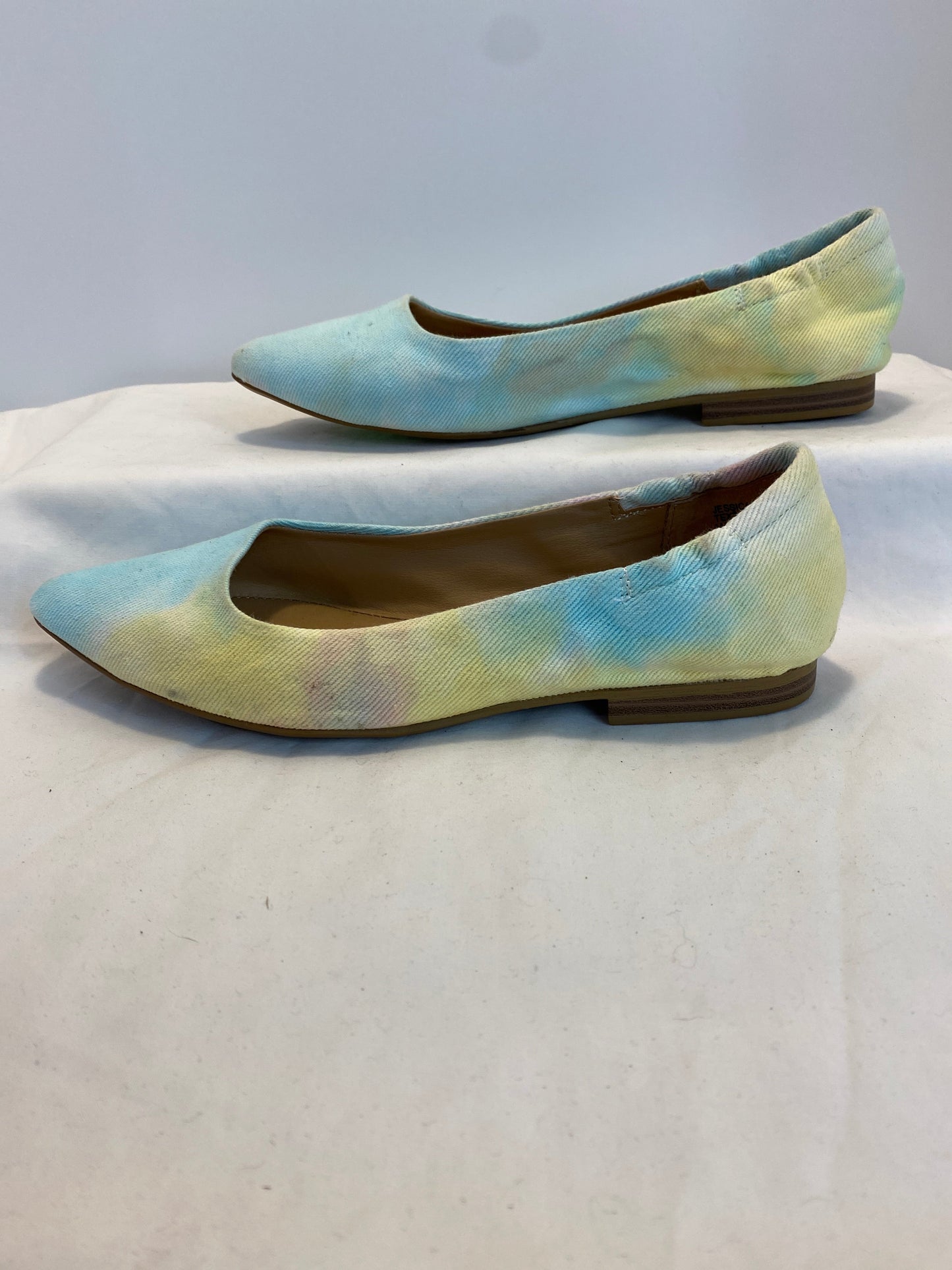 Shoes Flats By Kaari Blue Size: 6