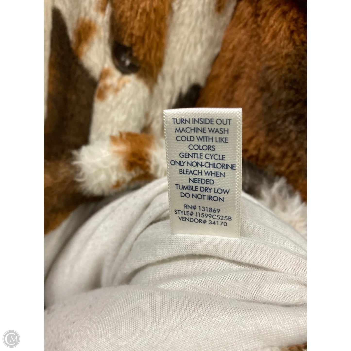 Coat Wool By Bke In Animal Print, Size: L