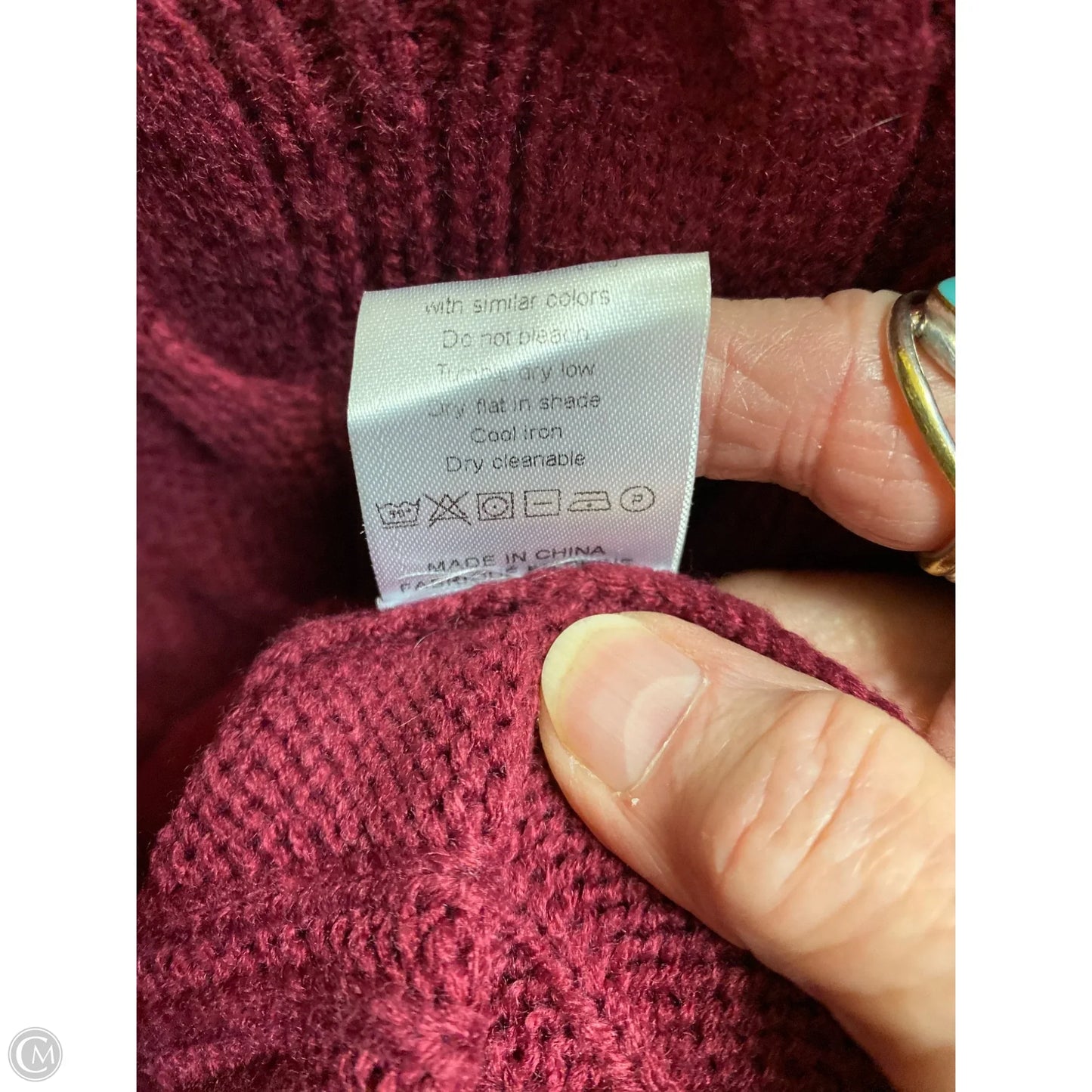 Sweater By Clothes Mentor In Purple, Size: S