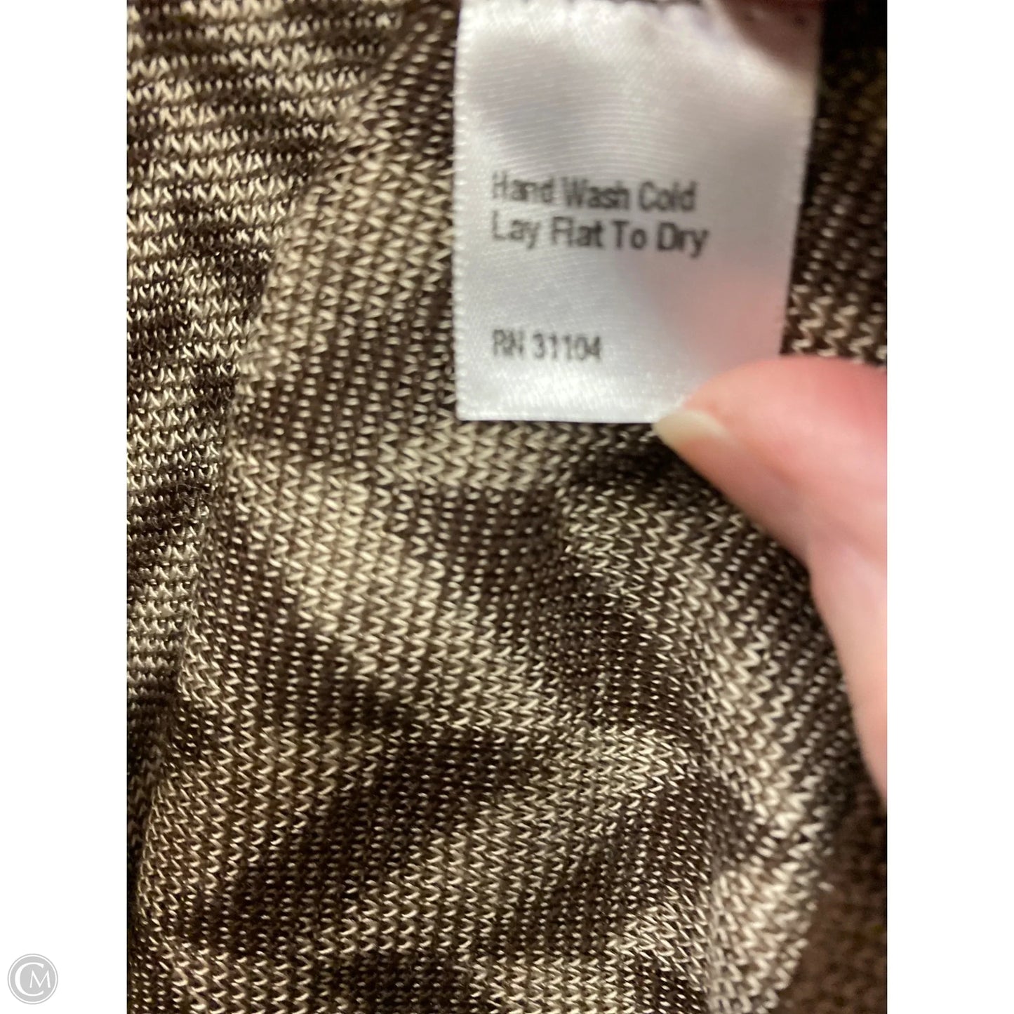 Cardigan By Kim Rogers In Brown, Size: 2x
