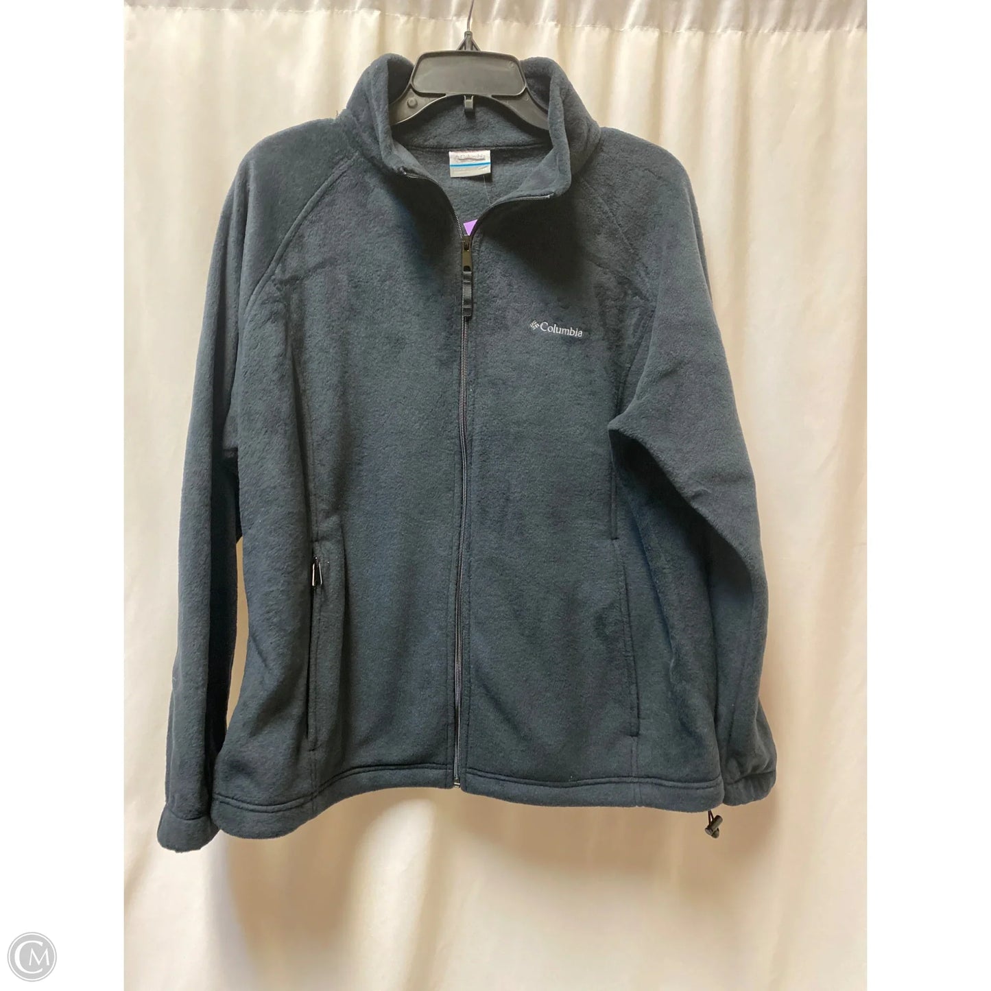 Jacket Fleece By Columbia In Black, Size: 2x
