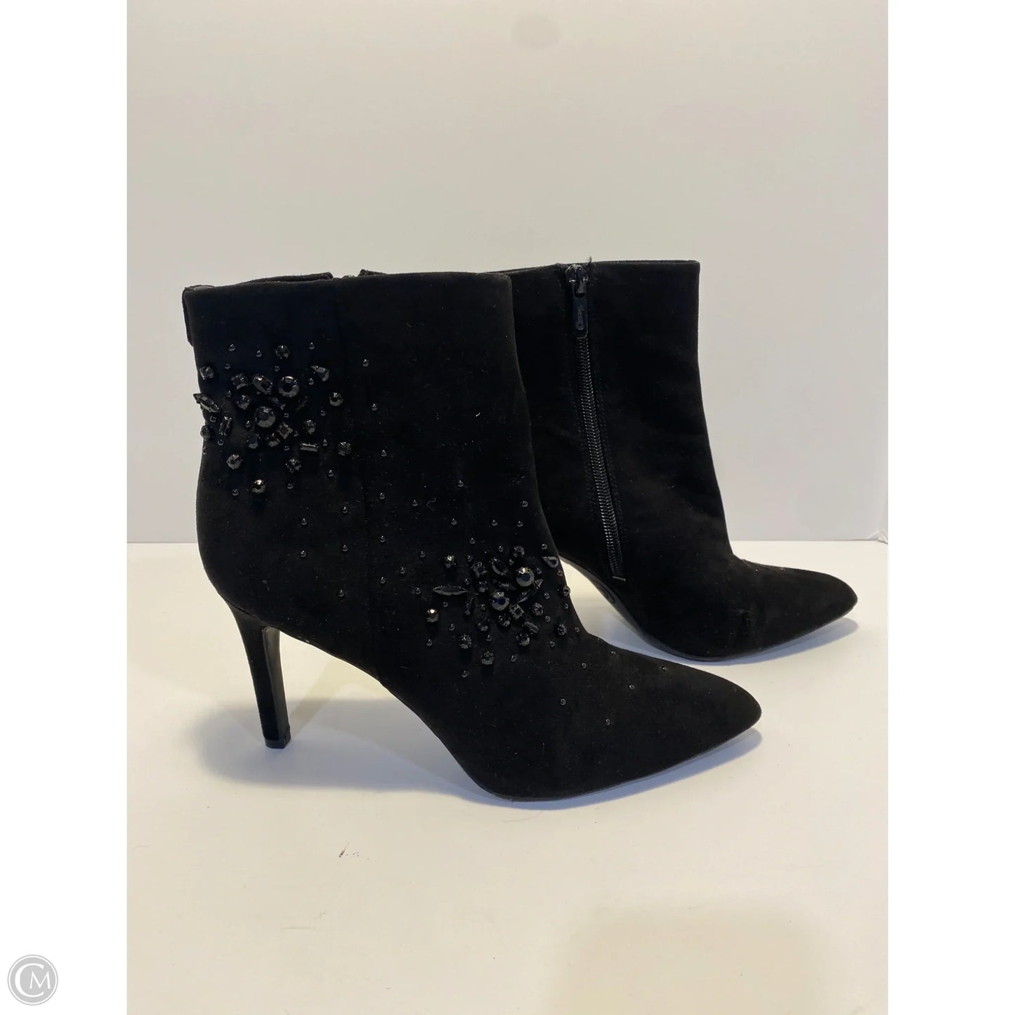 Boots Ankle Heels By Sam Edelman In Black, Size: 8