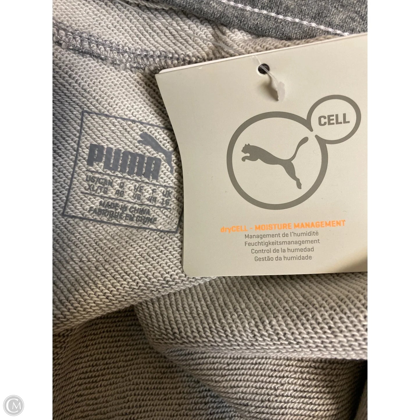 Pants Joggers By Puma In Grey, Size: Xl