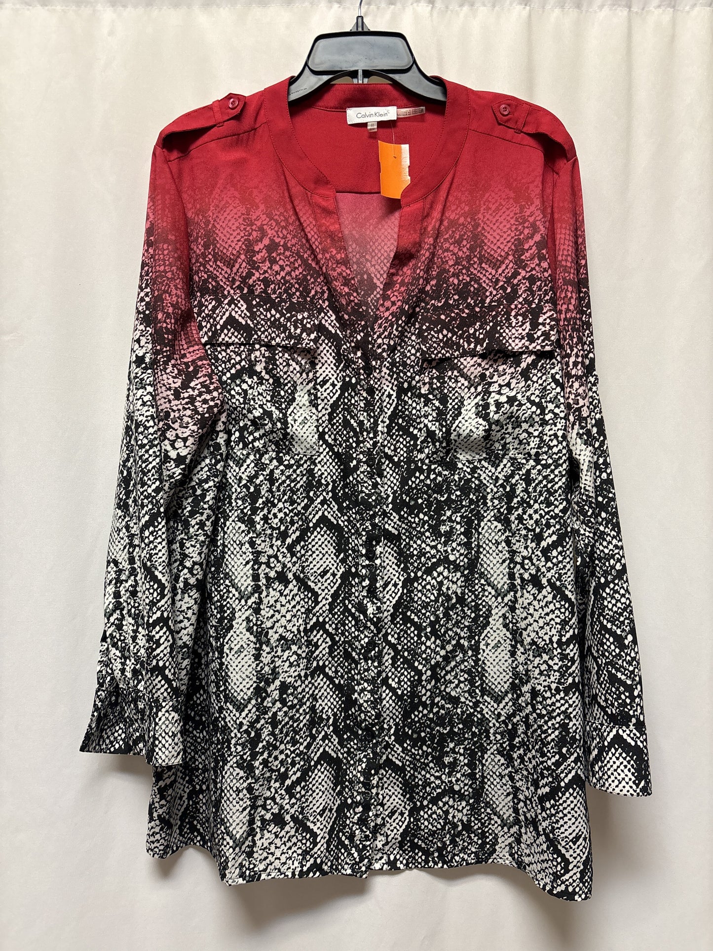 Top Long Sleeve By Calvin Klein Size: 2x