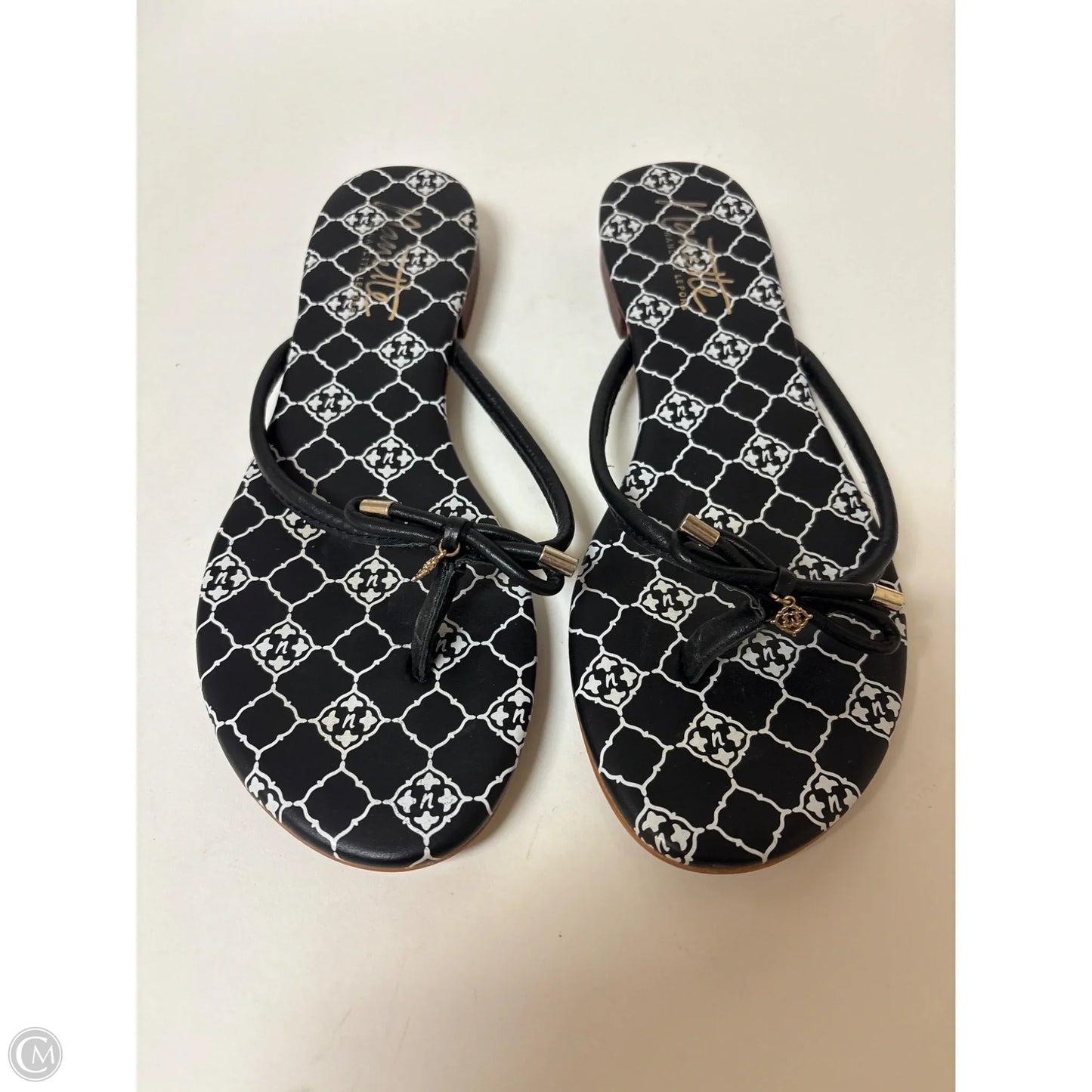 Sandals Flats By Nanette By Nanette Lepore In Black, Size: 9.5