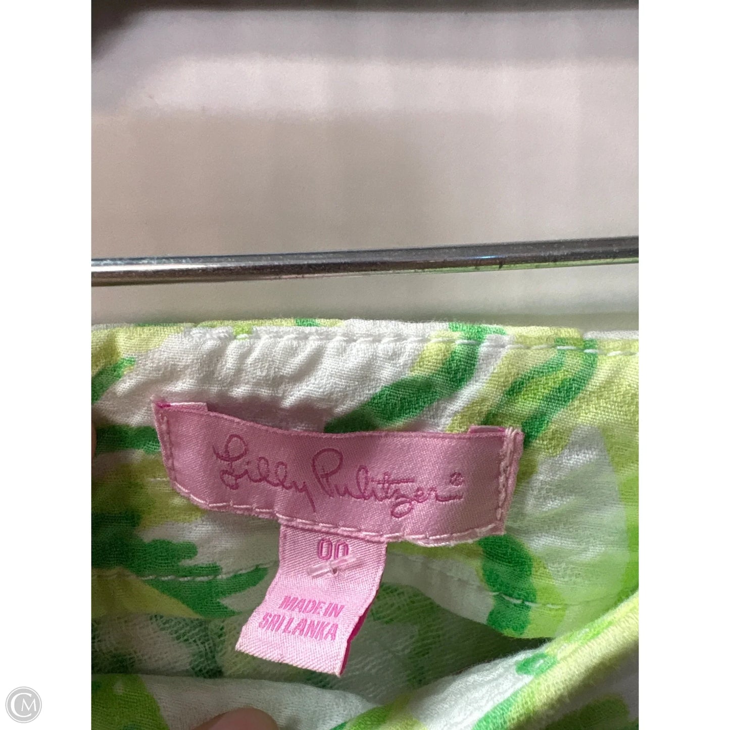 Shorts By Lilly Pulitzer In Green, Size: 0