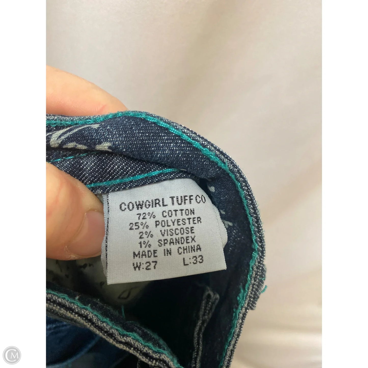 Jeans Boot Cut By Clothes Mentor In Blue Denim, Size: 4