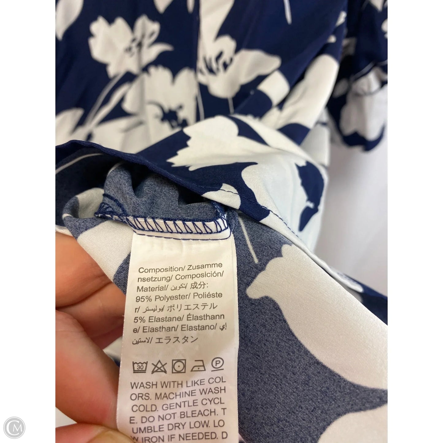 Dress Casual Midi By Shein In Blue, Size: 4x