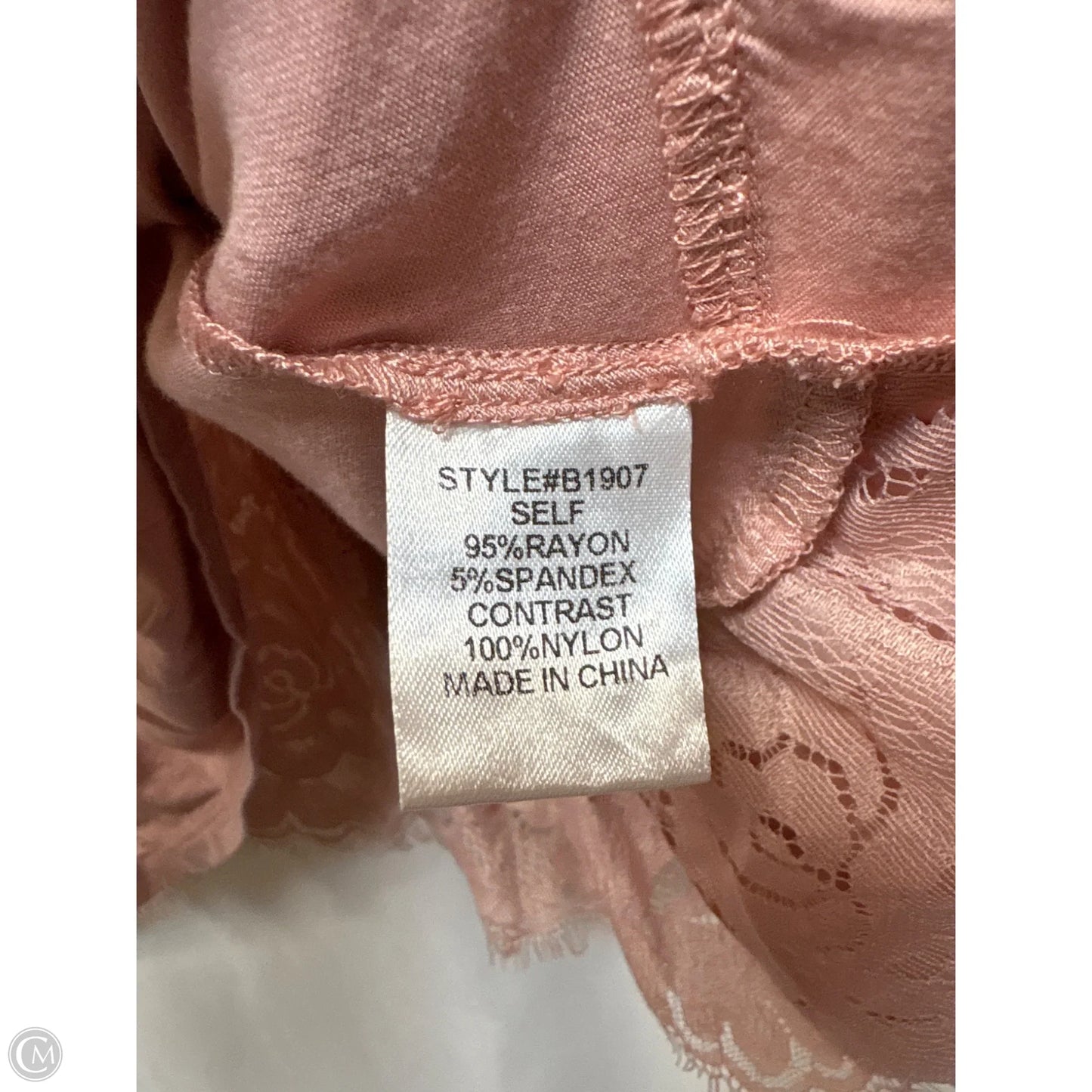 Top Short Sleeve By Jodifl In Pink, Size: S