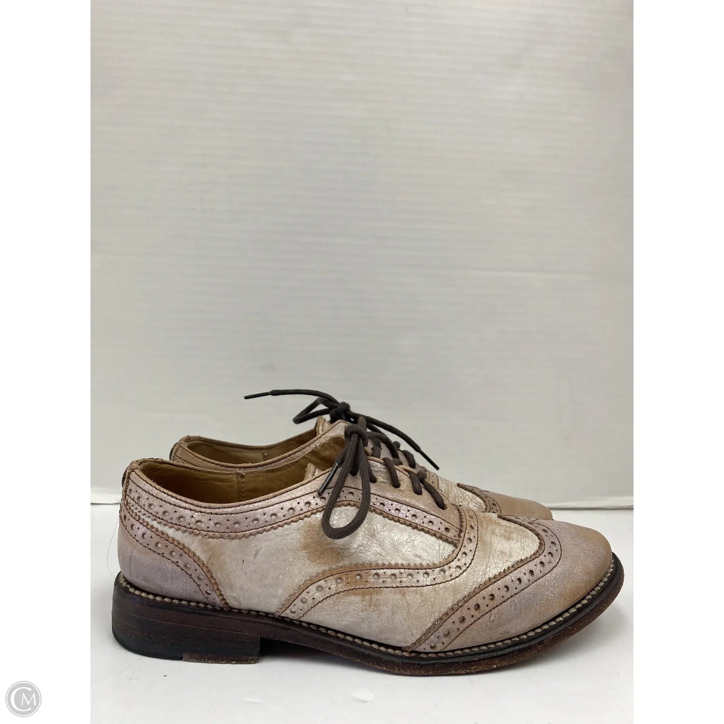 Shoes Flats By Bed Stu In Beige, Size: 7