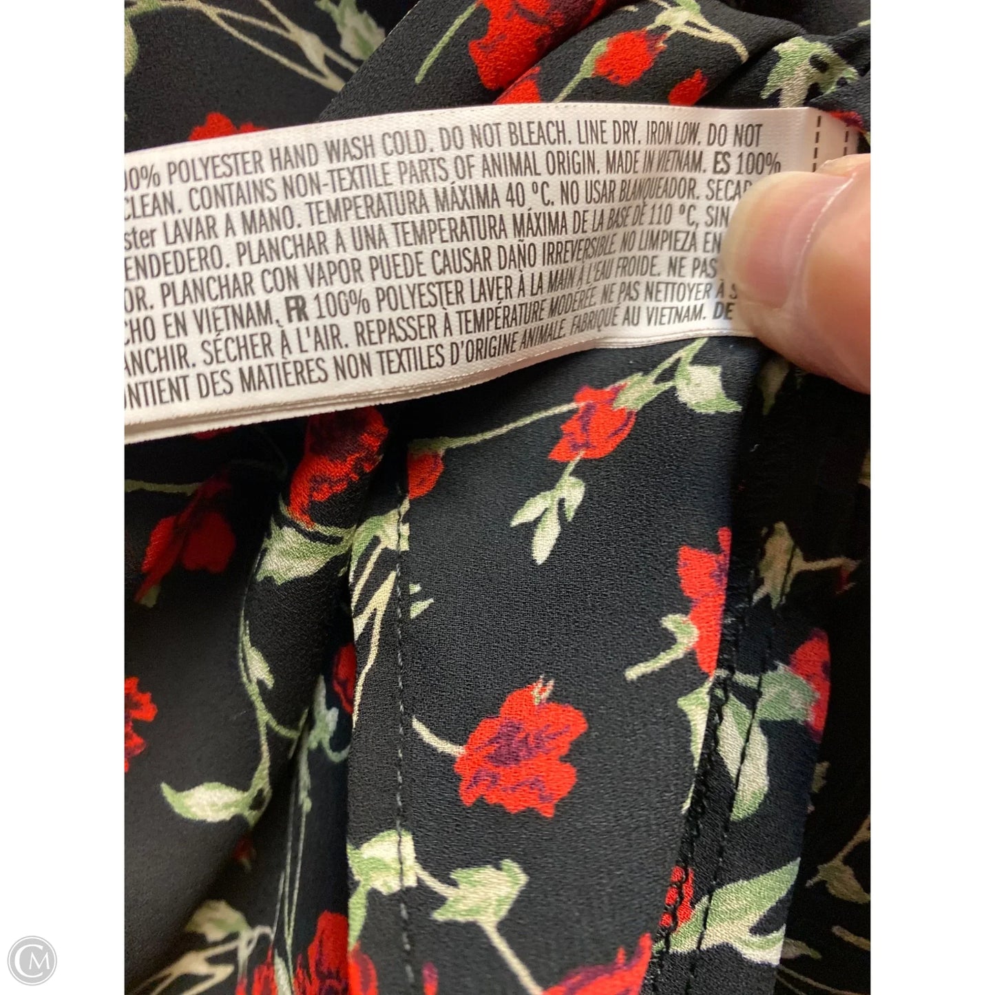 Top Long Sleeve By Forever 21 In Red, Size: S