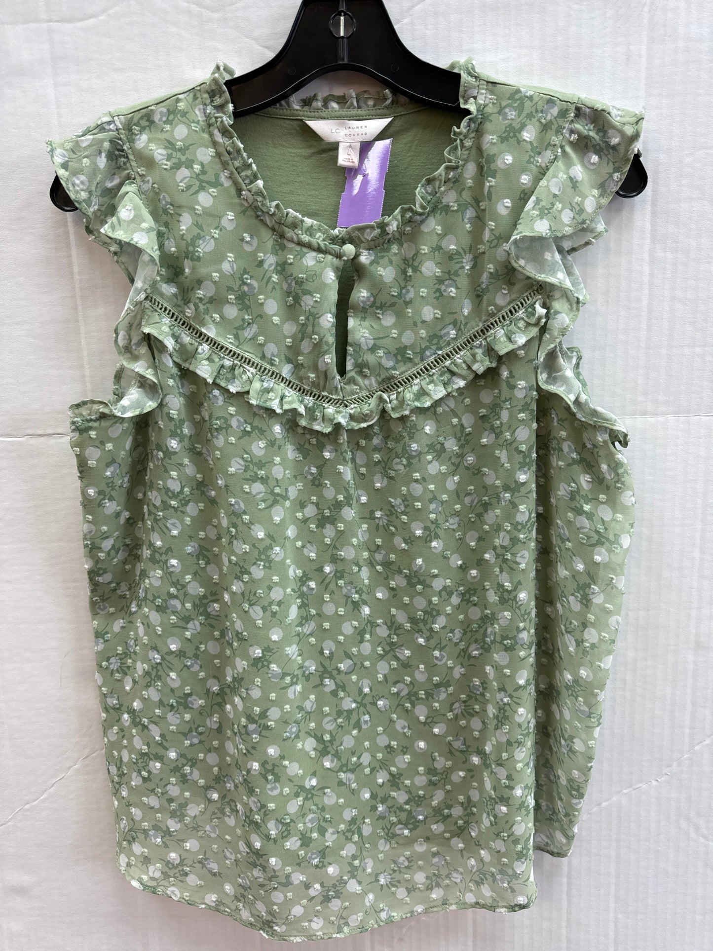 Top Sleeveless By Lc Lauren Conrad Size: L